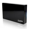 1.5TB Core USB2.0 Desktop Hard Drive - Piano black with ice blue LED (incl DESlock+ security software)