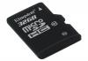 32GB Kingston microSDHC CL10 memory card with SDHC adapter