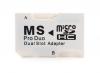 NEON MicroSD to Memory Stick PRO Duo Dual slot adapter (microSD/microSDHC)