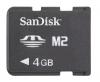 4GB Sandisk Memory Stick Micro (M2) Card