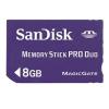 8GB Sandisk Memory Stick PRO Duo card