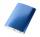 USB3.0 External Hard Drive enclosure for 2.5-inch SATA HDD (Blue aluminium)