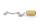 4GB NEON Turbo Slide HiSpeed USB2 Flash Drive ultra-compact (Gold)