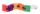 NEON 4-port USB Hub (USB2.0) flexible snake design - multi colour