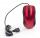 NEON Optical Mouse USB2.0 Dual-button with scrool-wheel Compact size Black/Burgundy