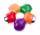 NEON 4-port USB Hub (USB2.0) bubble design - multi colour