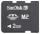 2GB Sandisk Memory Stick Micro (M2) Memory Card w/MS PRO Duo adapter (bulk)