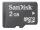 2Gb Sandisk Micro SD Transflash Memory Card
