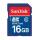 16GB Sandisk SDHC CL2 Secure Digital Memory Card